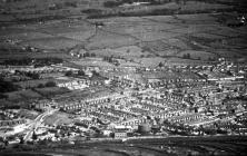 Aerial views of Barry, Gladstone Road 