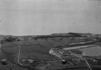 Aerial views of Barry, Sully Moors