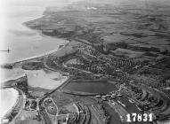 Aerial view of Cold Knap 