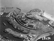 Aerial view of Barry Island 