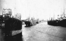 Ships at Barry Docks