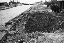 Bomb Damage to Lady Windsor Lock, Barry