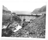 Caban Coch dam from downstream