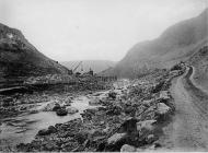 Caban Coch dam Start of construction, Elan Valley.