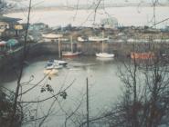 Dociau Penarth cyn y Marina 1980au