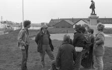 Giving a Talk about Barry Docks 