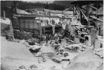 Excavation at Claerwen (?) Elan Valley