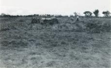 Field work, drainage and ploughing, Swansea, 1960s