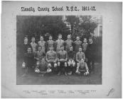 Llanelli County School Rugby Team 1911-12