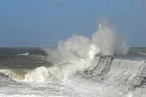 Storm Franklin, Aberystwyth, 2022