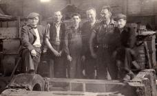 Workers at JH Evans and Sons, Welders and...