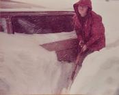 Snow in Ystrad Rhondda, 1982