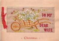 To My Dear Wife - WW1 Postcard