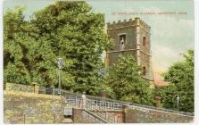 St Woollas's Church, Newport [postcard]