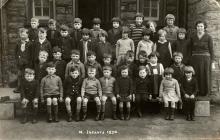 Blaenau Ffestiniog 1934 primary school photograph