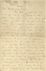 Letter: Lce. Cpl. J. Jones 16th R.W.F. France
