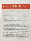 1970 October UNA Wales Branch Letter