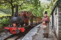 Welsh Lady at Dolgoch Station, Talyllyn Railway