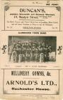 Programme for concerts by Llandudno Town Band