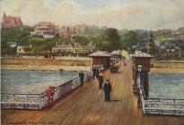 Penarth: The town from the pier 