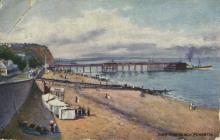 	Penarth pier and beach