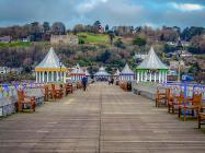 Solidarity with Ukraine - Bangor Pier 2022