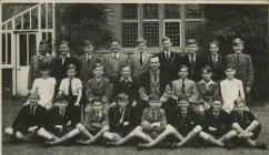 Ffurflen Ysgol Ramadeg y Bont-faen 1948