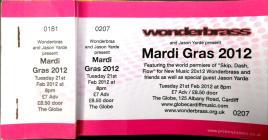 Mardi Gras 2012 tickets