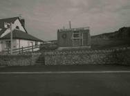 Glass negative: Midland bank, Trearddur Bay