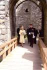 Photograph: Queen Elizabeth II in Beaumaris