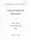 WNGGA Executive Director application, 1998