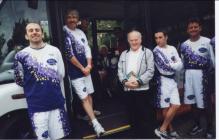 Baton Holders passing through Holywell on way...