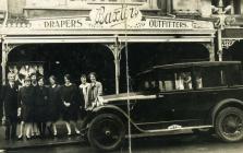 Staff of Baxter's, drapers and outfitters,...