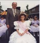 Crowning Holywell May Day Queen, 1992