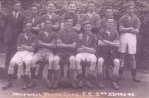Holywell Youth Club football team 1945 46