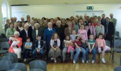 Members at the opening of refurbished Penbryn