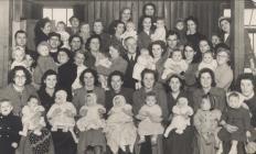 Mothers at Greenfield Village Hall, 1960