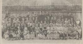 Disgyblion Ysgol St. Winefrides Treffynnon, 1936