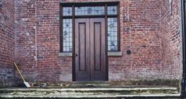 Stokyn Hall Front Door Replaced 2002