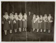 Royal Welsh Ladies Choir outside the Houses of...