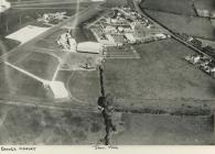 Aerial photograph Rhoose Airport