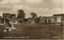 Basingwerk Abbey, Holywell 1929 [postcard]