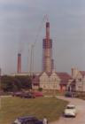 Courtaulds Factory chimneys from Cairnton...