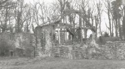 Farm house at Basingwerk Abbey - showing beams.