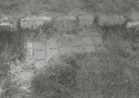 Floor Tiles c 1132 at Basingwerk Abbey.