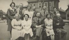 Headmaster and staff Ysgol-y-Fron 