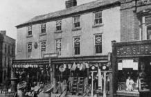 Parry and Morris's shop at end of Holywell...