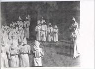 Reenactment at Basingwerk Abbey