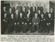 Members of the Last Barry Urban District Council