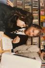 Bryn Terfel opening Penygroes Library in 1997